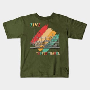 Canadian Pacific Railway - Vintage Travel Kids T-Shirt